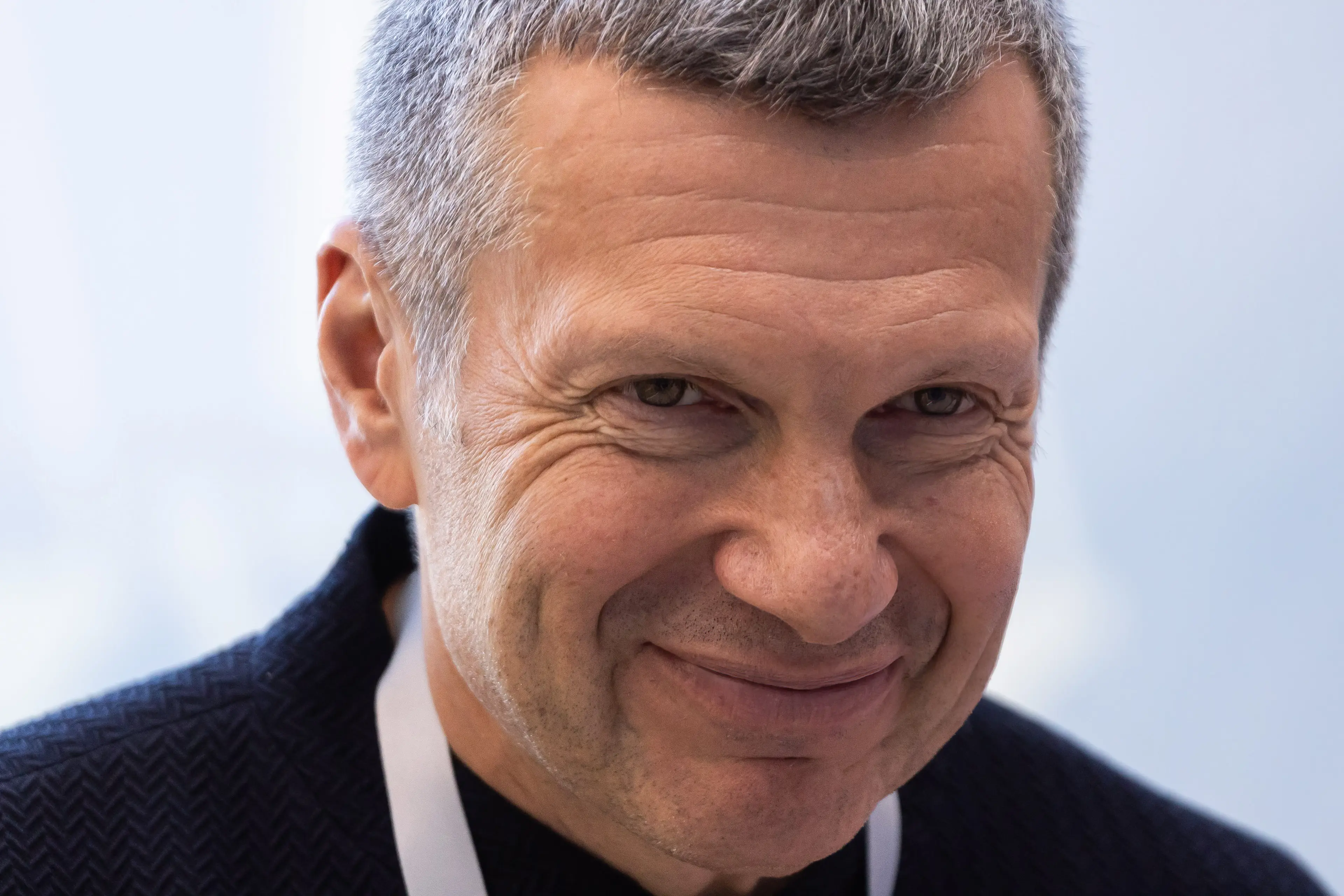 Vladimir Solovyov warned that peacekeeping troops who could potentially be sent to Ukraine would 'all die' (Artem Priakhin/SOPA Images/LightRocket via Getty Images)