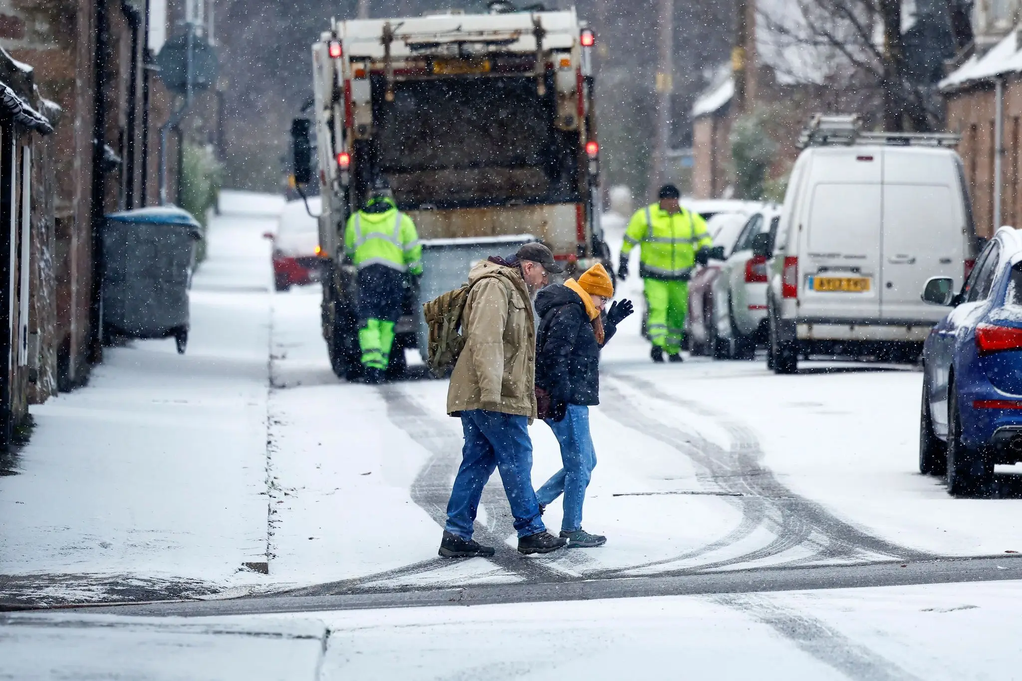 The Met Office issued two warnings (Getty Images / Jeff J Mitchell / Staff)