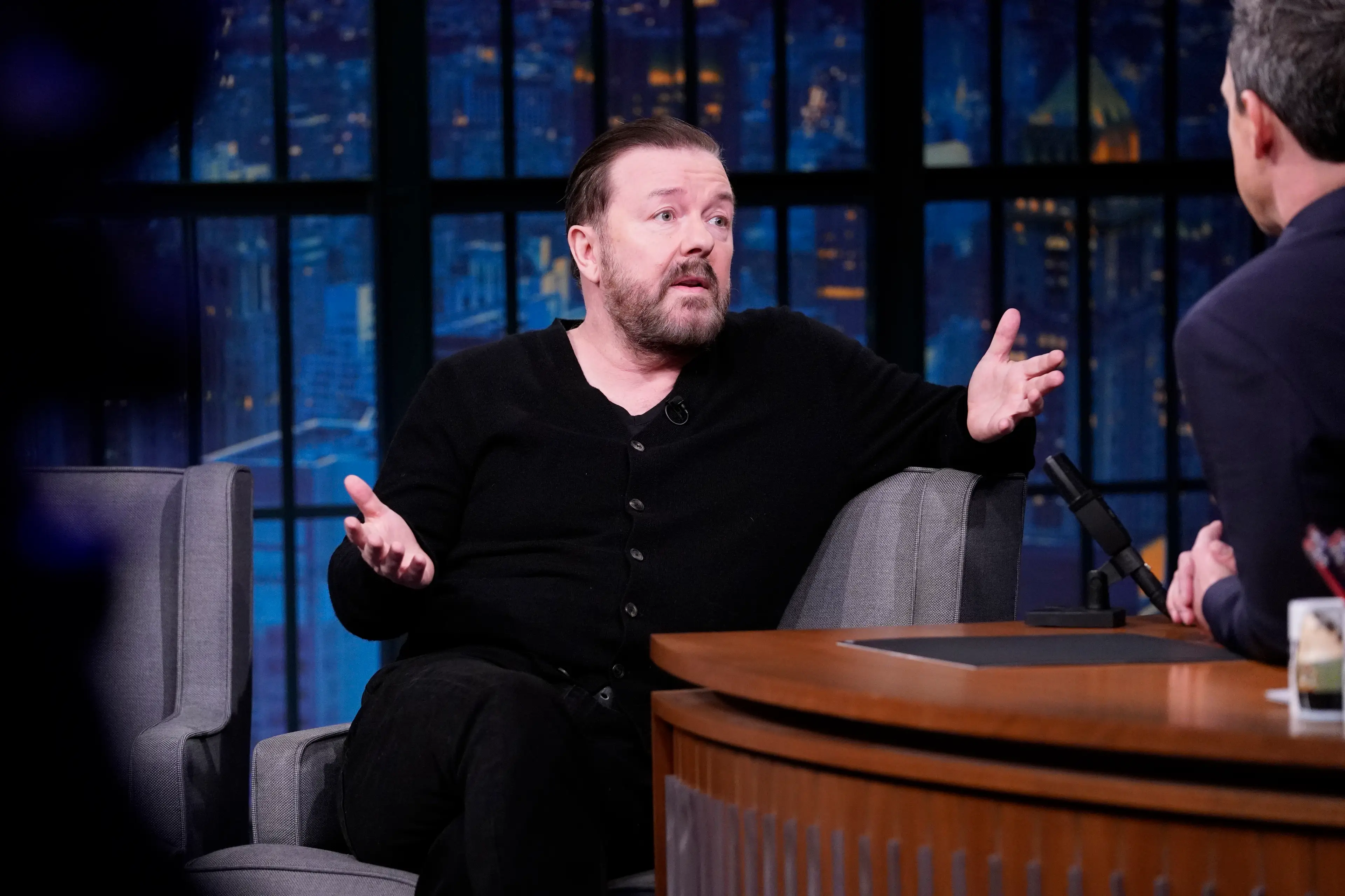 The comedian is already in trouble for his jokes in Armageddon.