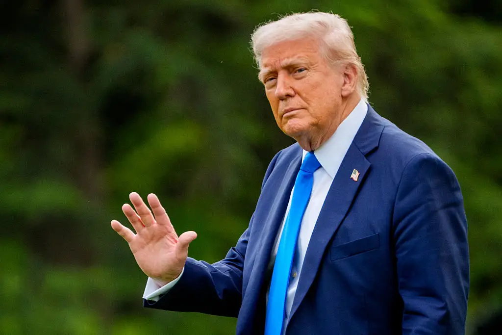 Trump says he is protecting national security with the move (Andrew Harnik/Getty Images)