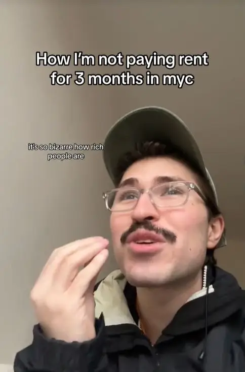 Flavio claims that he had been asked to vacate his apartment in exchange for his rent being covered.