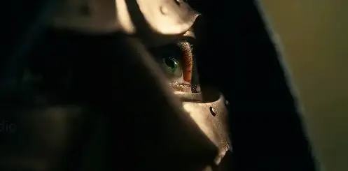 Are those RDJ's eyes? (Walt Disney Studios)