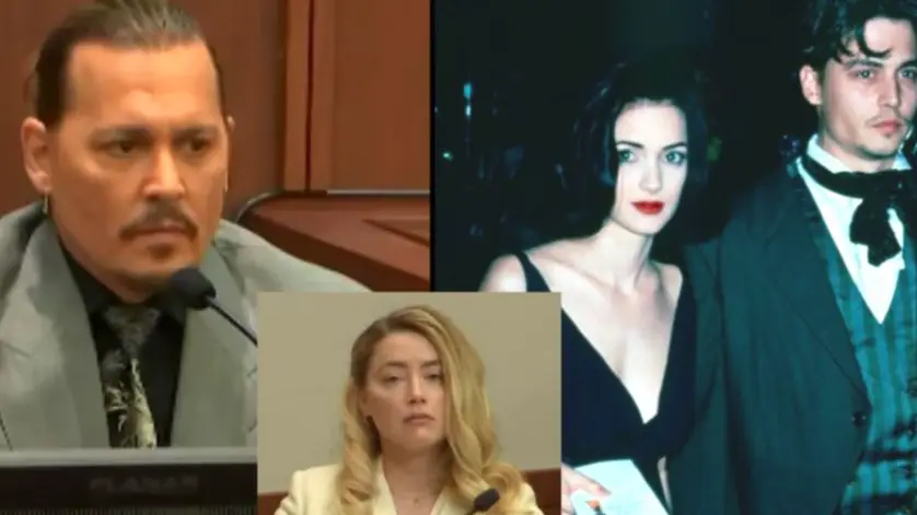 Johnny Depp Suggests Amber Heard Didn't Like His Tattoo Dedicated To Winona Ryder