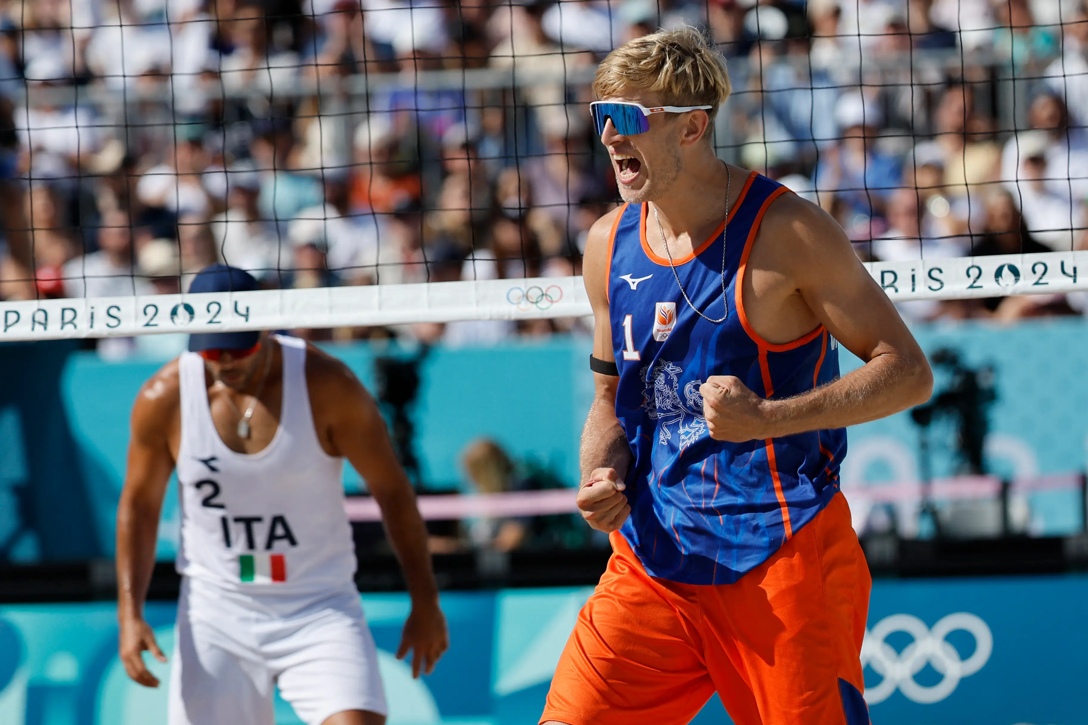 Van de Velde at the Olympics this morning. (LUIS TATO/AFP via Getty Images)