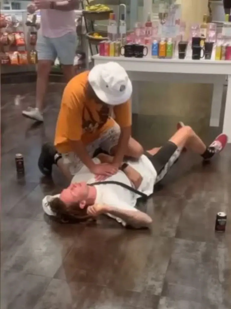 A group of Aussie mates could soon be banned from the US after a wild bender in Las Vegas.