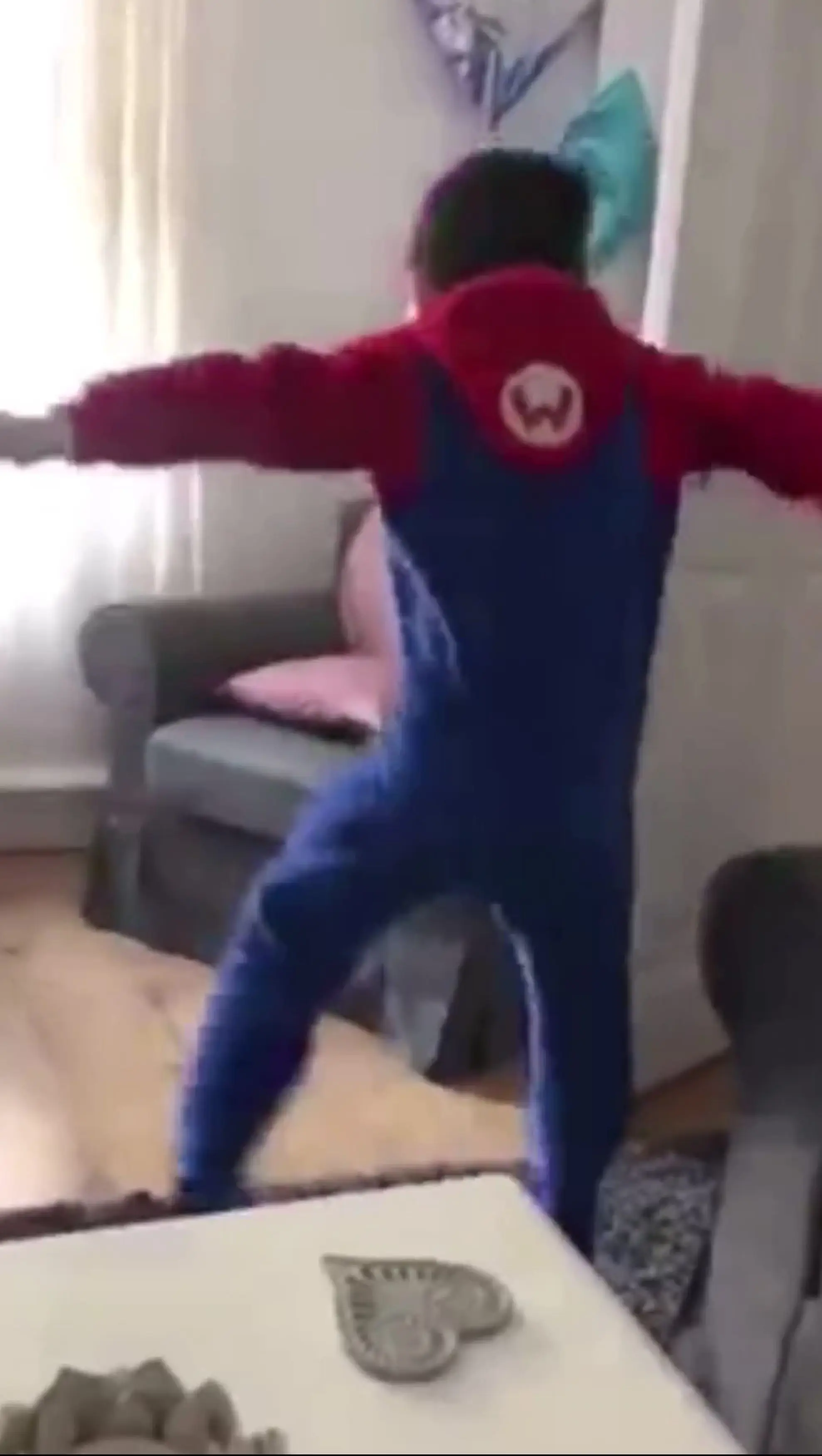 Kelly Powell explained she realised something was wrong after watching her son copy Joe Wicks' star jumps (Kennedy News and Media)