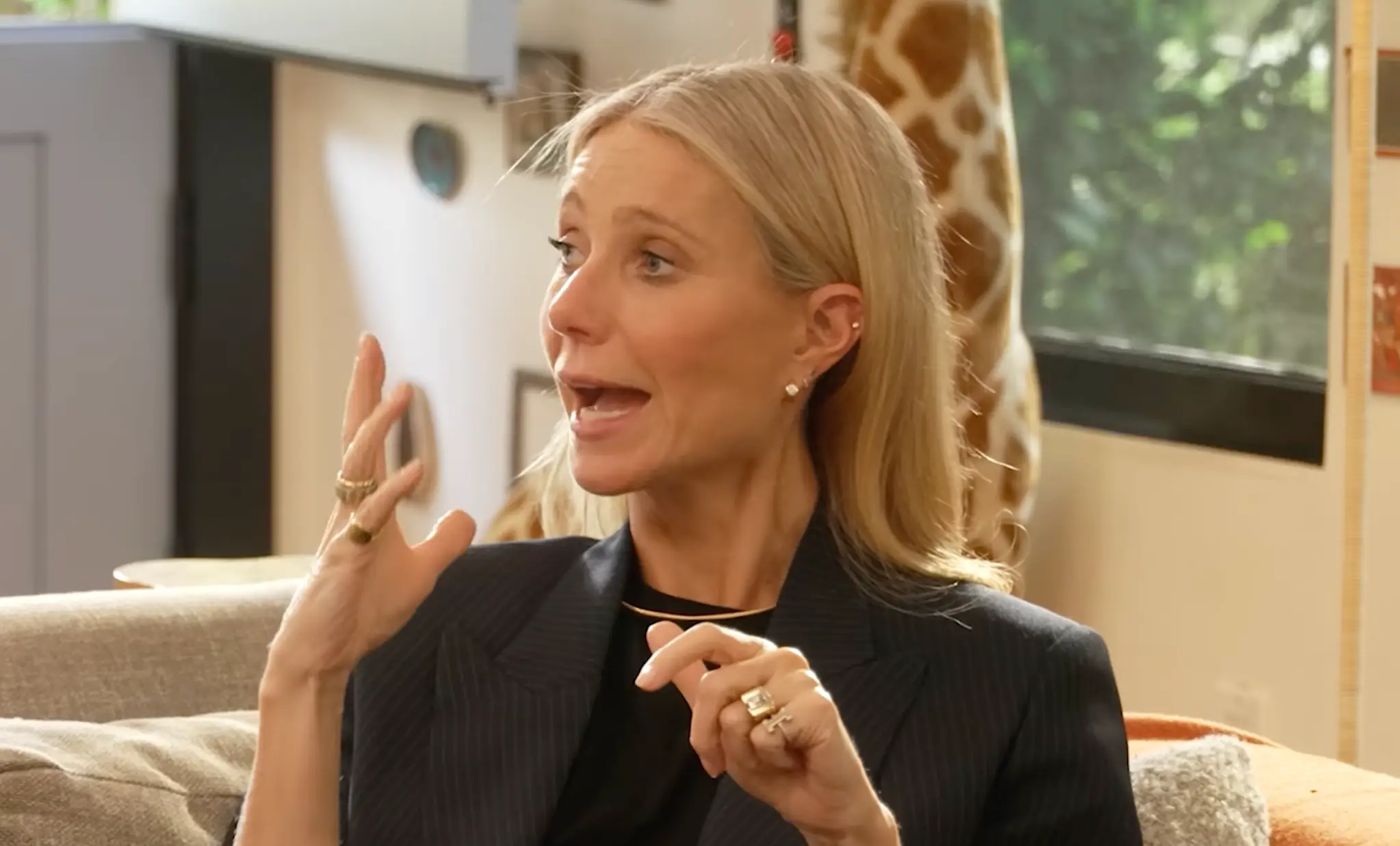 Paltrow explained that the candle started as a joke (YouTube/Friends Keep Secrets)