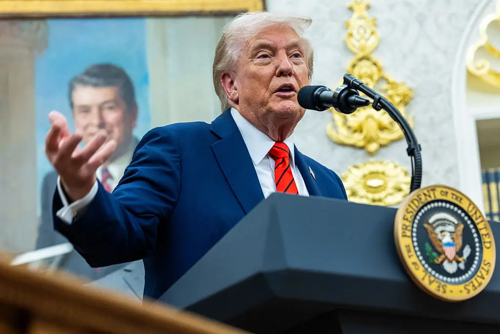 Donald Trump very much fancies the idea of winning the Nobel Peace Prize (Shawn Thew/EPA/Bloomberg via Getty Images)