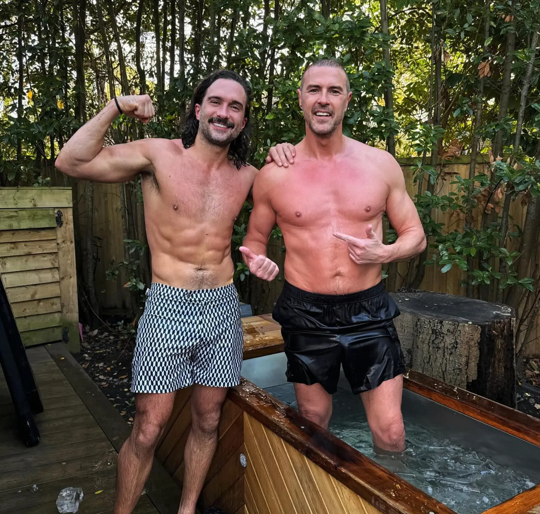 Paddy's certainly embraced a life of fitness (Instagram/PaddyMcGuiness)