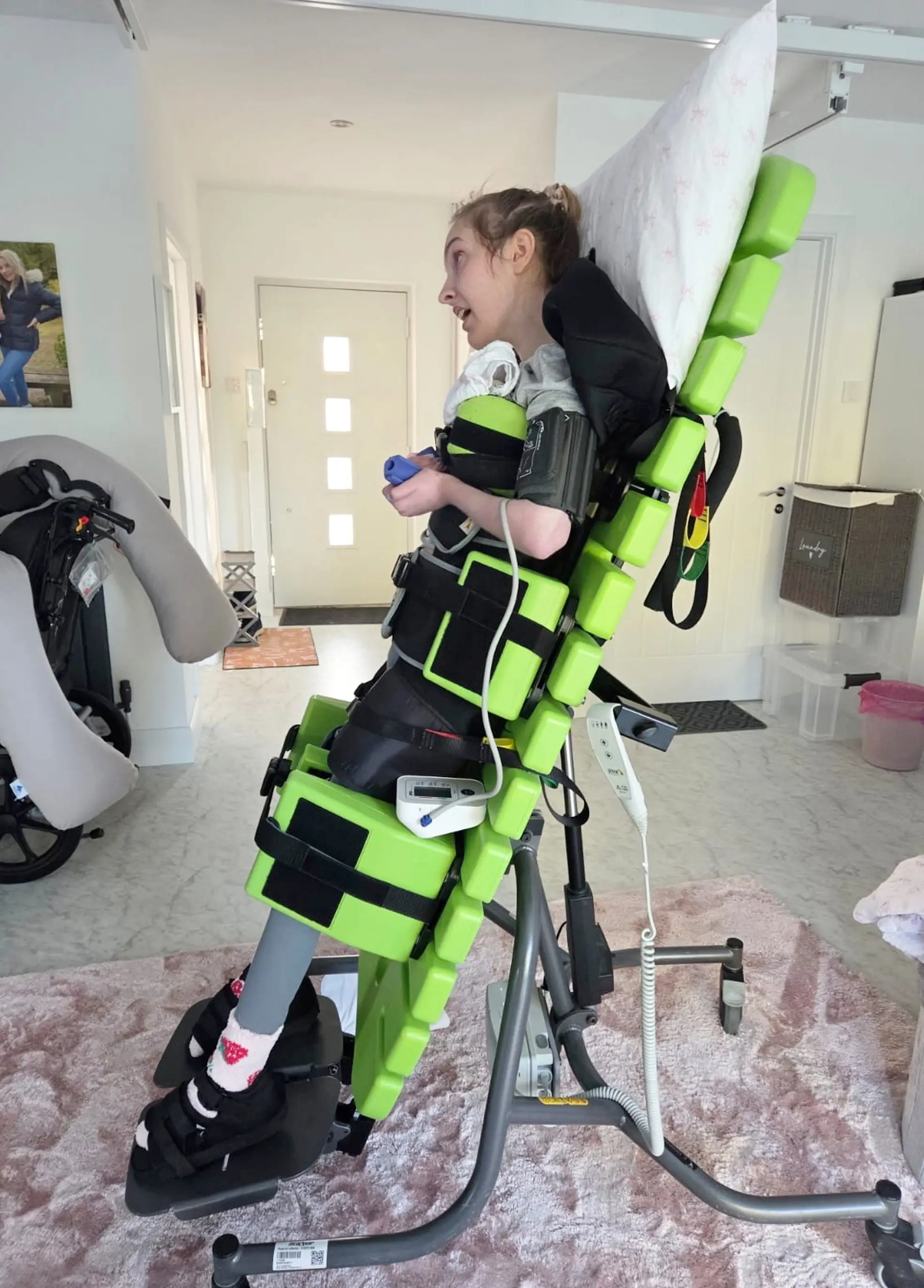 She collapsed when she was 16 and has spent months in hospital, having been diagnosed with CPVT (SWNS)
