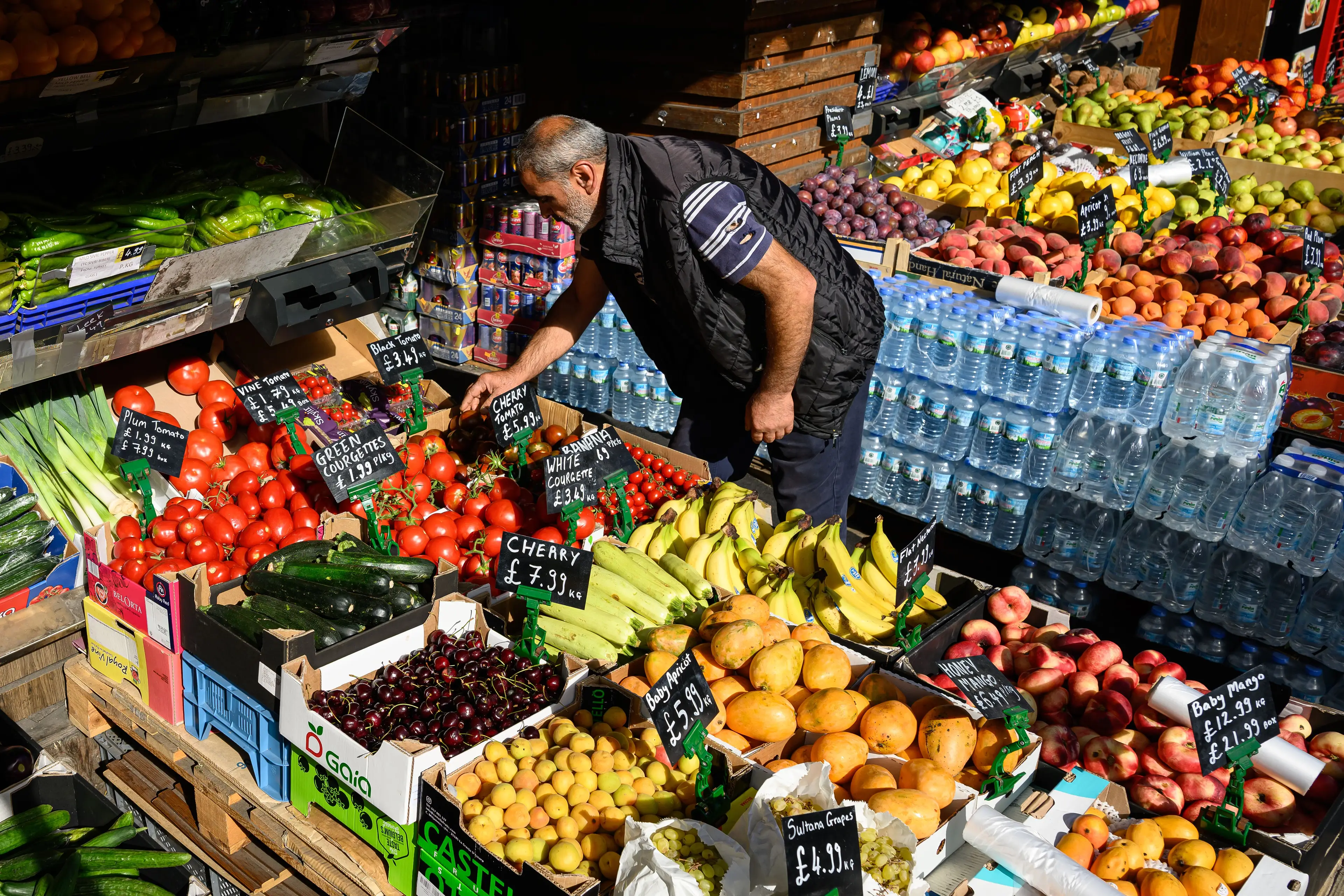 Most fruit and veg is imported (Leon Neal/Getty Images)
