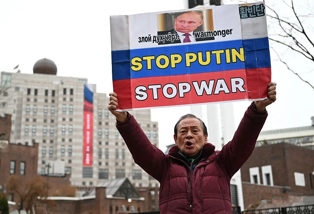 Putin's ongoing war with Ukraine has also sparked concern of escalation (Jung Yeon-je / AFP via Getty Images)