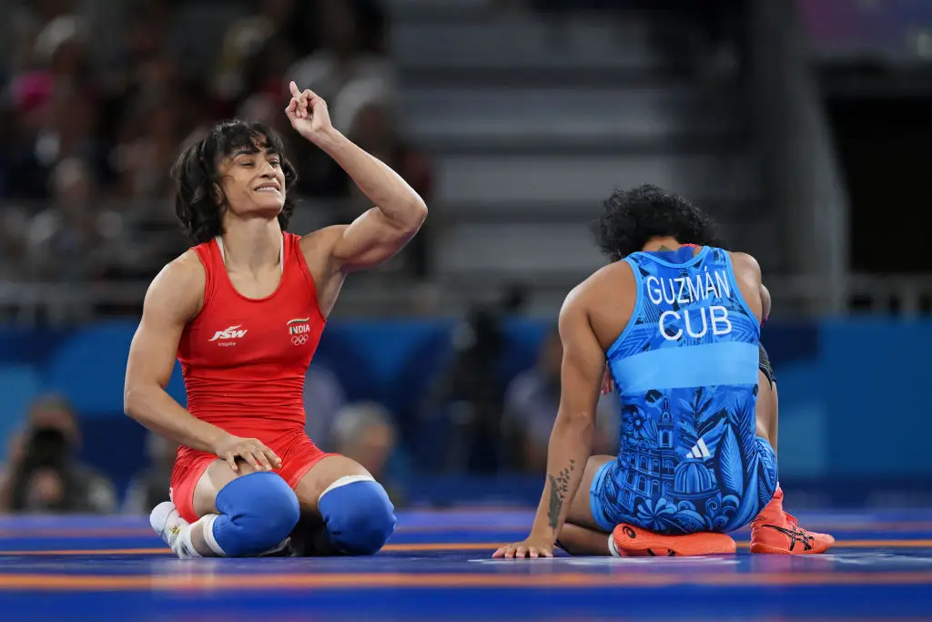 Phogat's mum influenced her greatly. (Luke Hales/Getty Images)