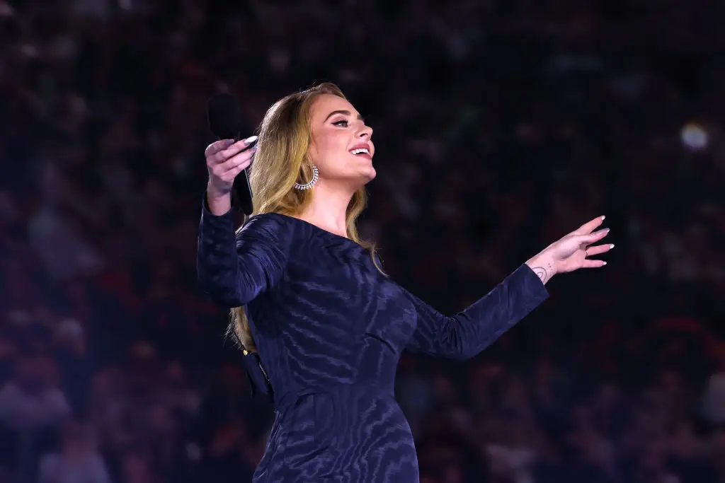Adele confirmed an extended break from the public eye in 2024 (Kevin Mazur/Getty Images for AD)