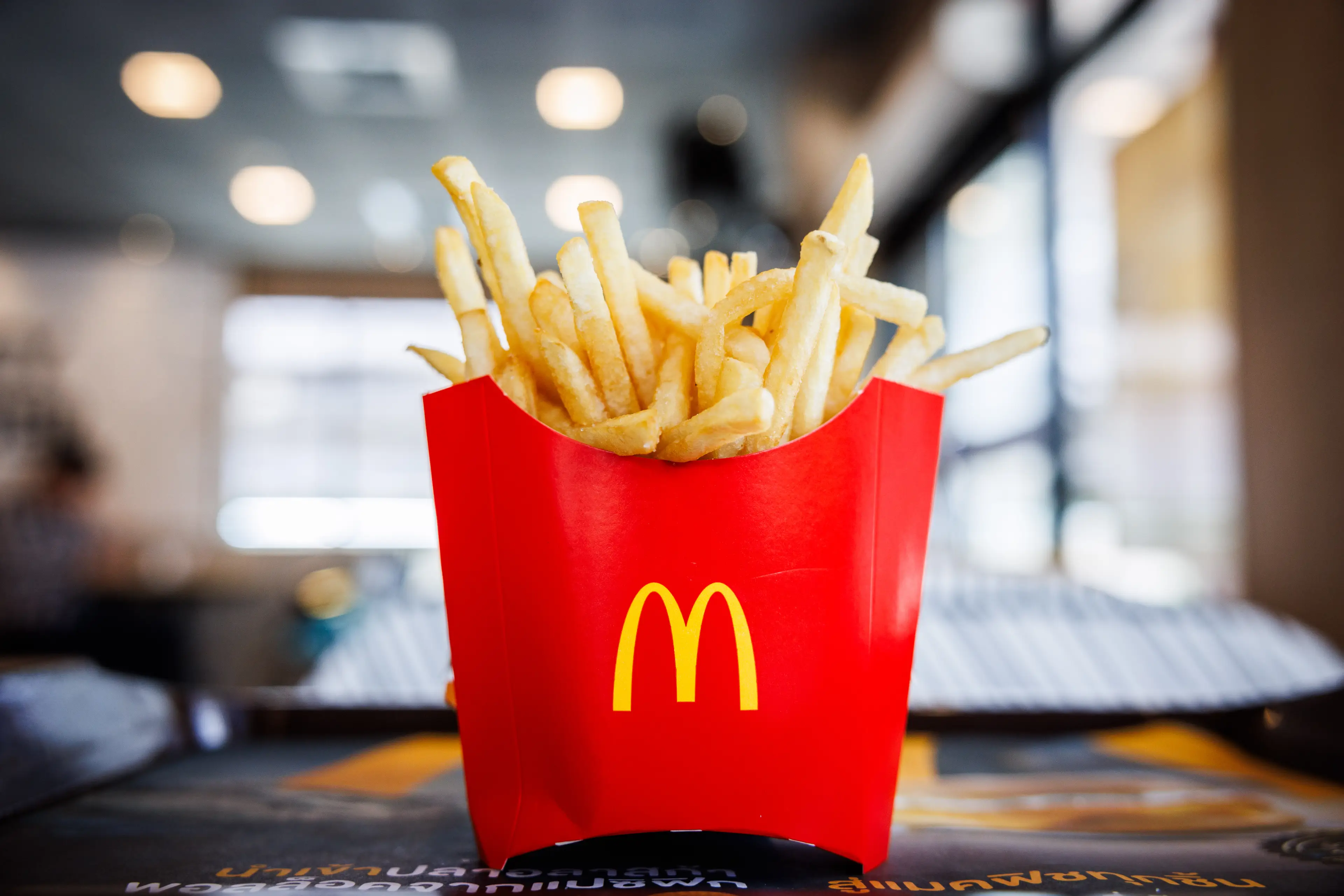 TikToker Josh Ryan spent £65 on fries to see how many McDonald's Monopoly prizes he could win (Lauren DeCicca/Getty Images)