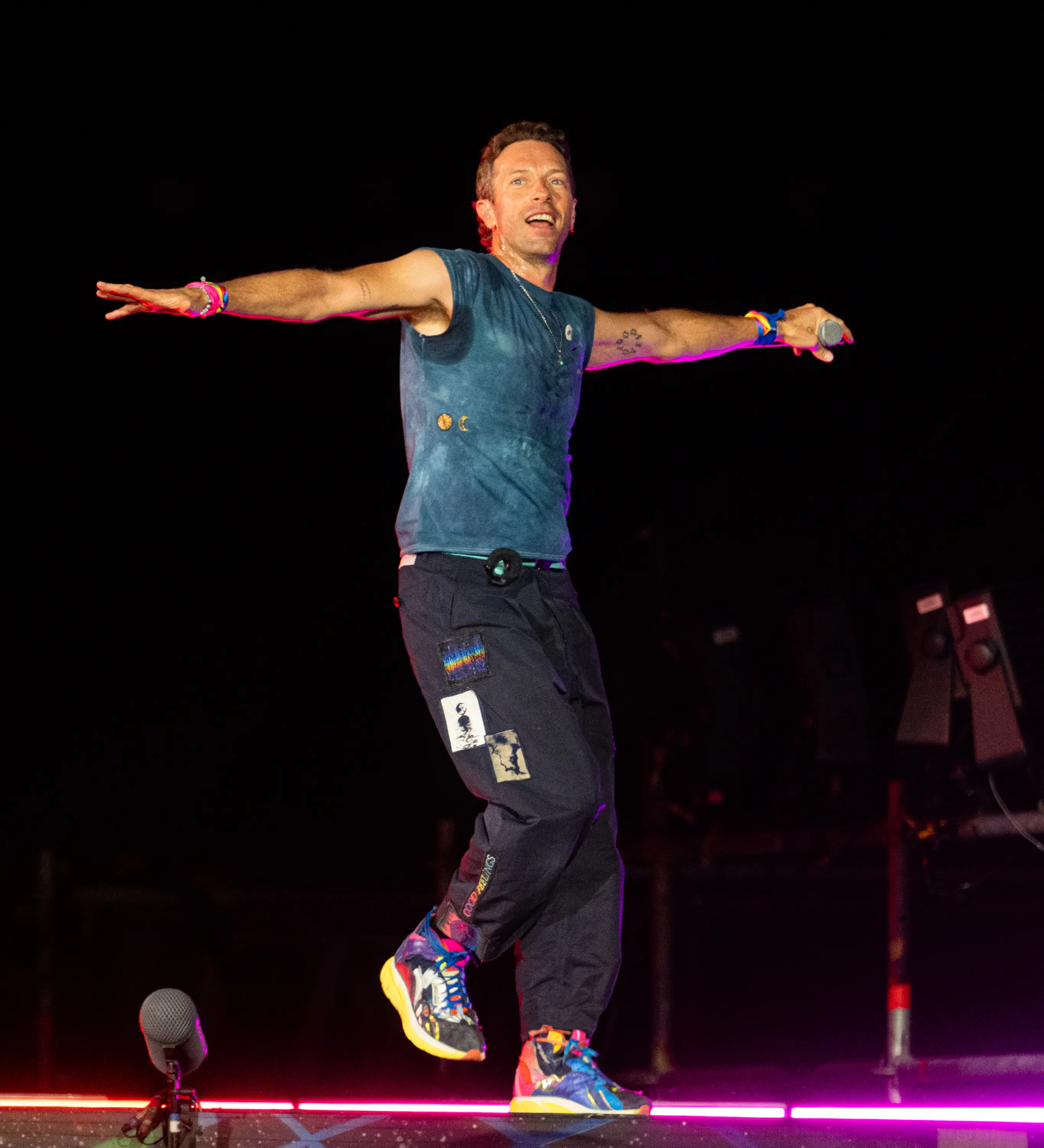 Chris Martin and the rest of Coldplay are set to play London's Wembley Stadium again on September 12 (Samir Hussein/WireImage)