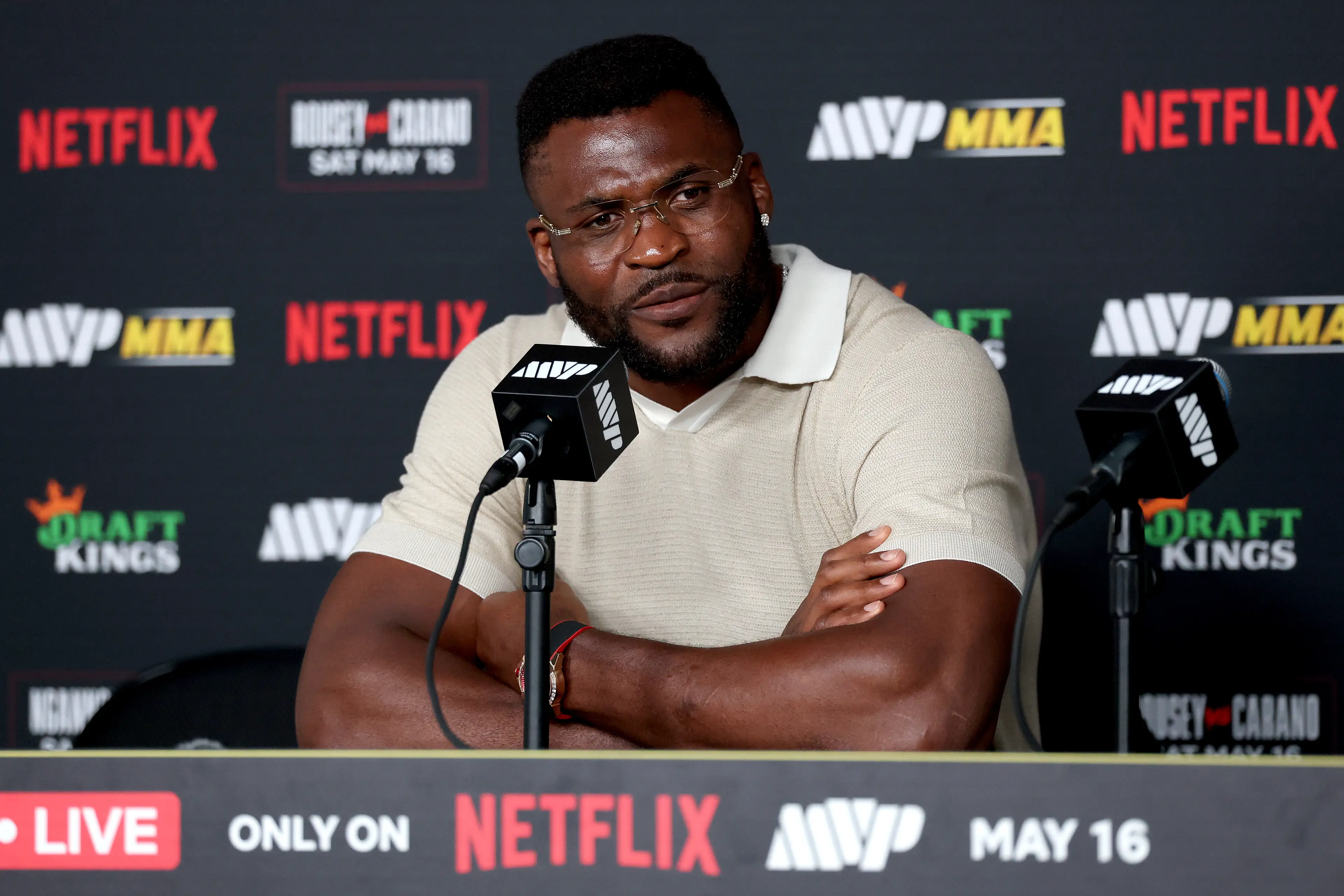 "I don't care bro." (Harry How/Getty Images for Netflix)