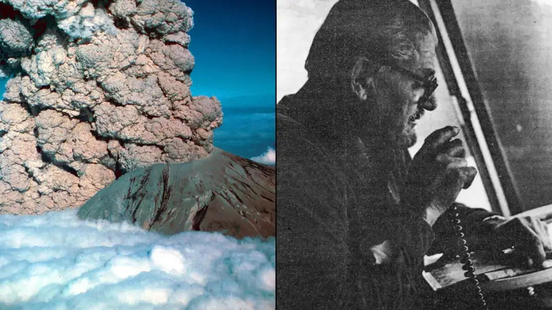 Man had devastating final words as he watched volcano erupt in front of him