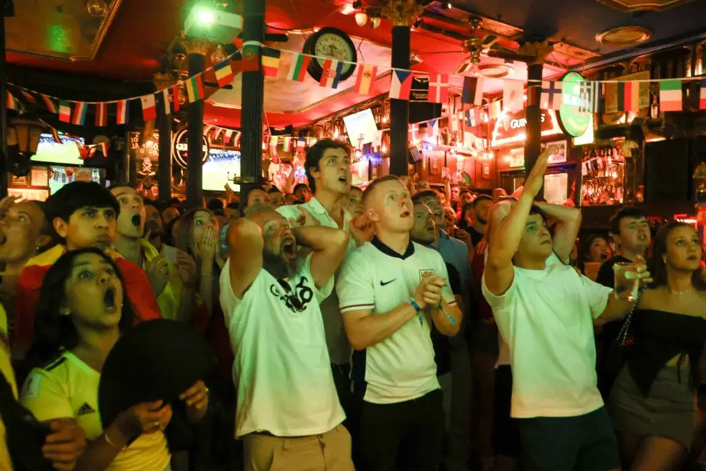 What will the rule mean for England fans watching on from the pub? (Patricia J. Garcinuno/Getty Images)