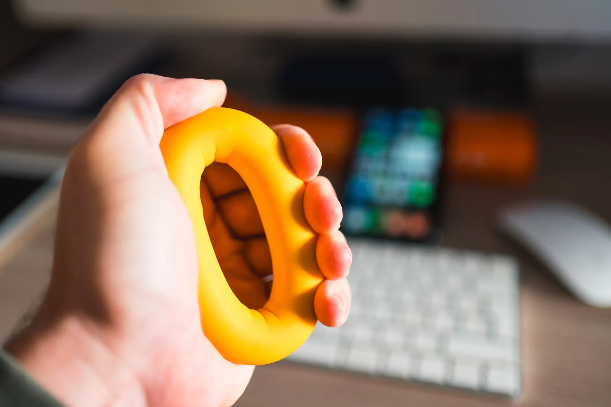 Studies indicate grip strength is a really good indicator of longevity and the risk of premature death (Getty Stock Photo)