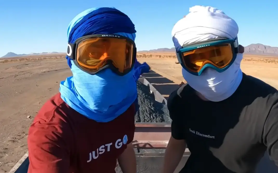 Content creator Drew Binsky is one of many who've braved the journey (YouTube/@Drew Binsky)