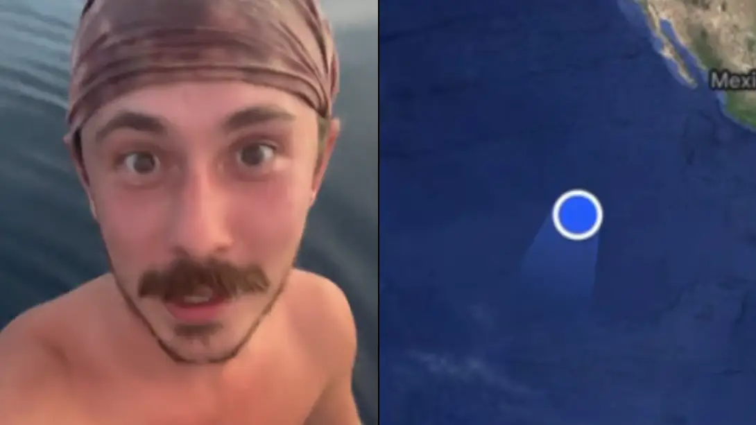 Man who sailed Pacific Ocean on small boat unlocked people's biggest fear when showing Google Maps location