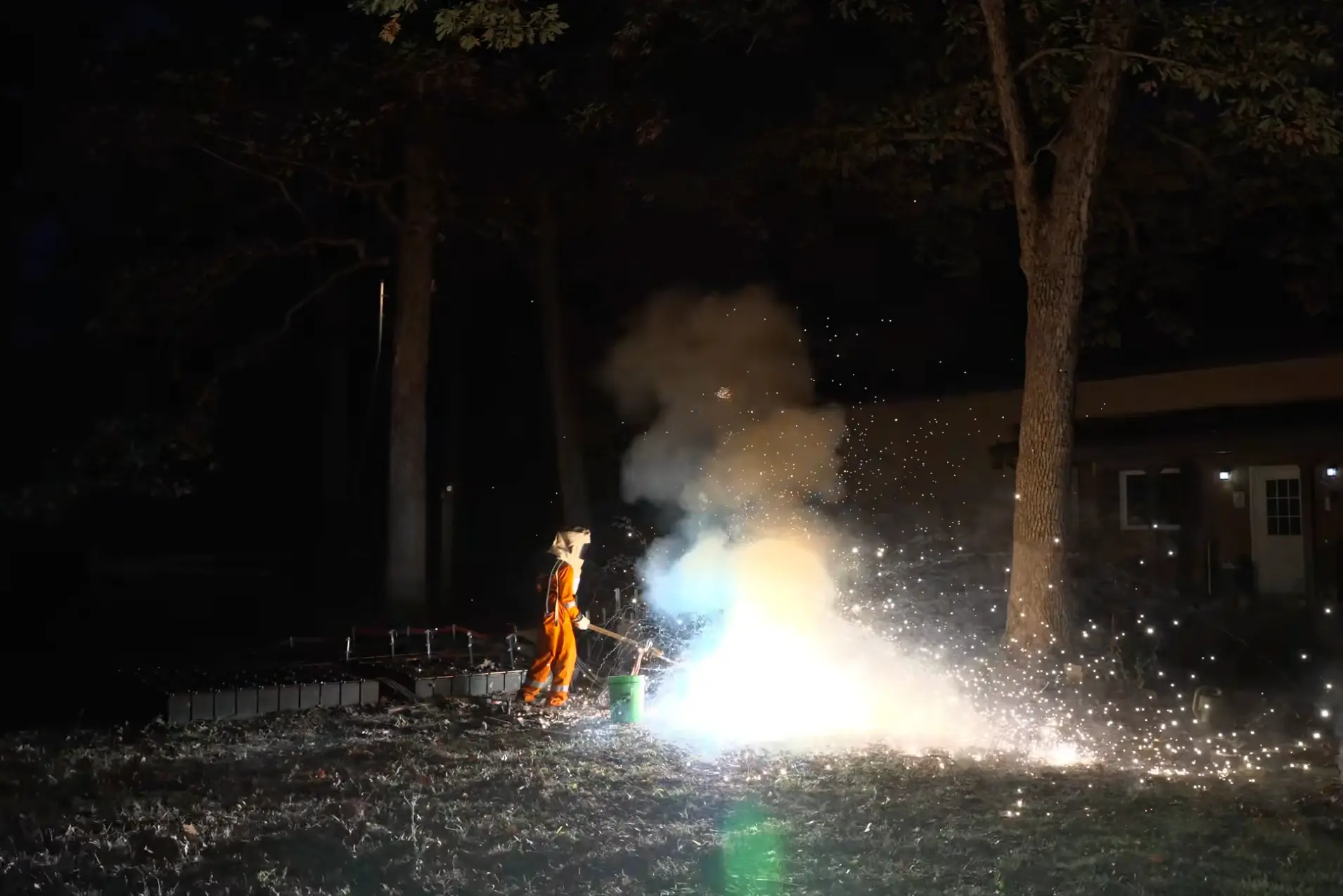 Drake put the experiment together himself (YouTube/Styropyro)