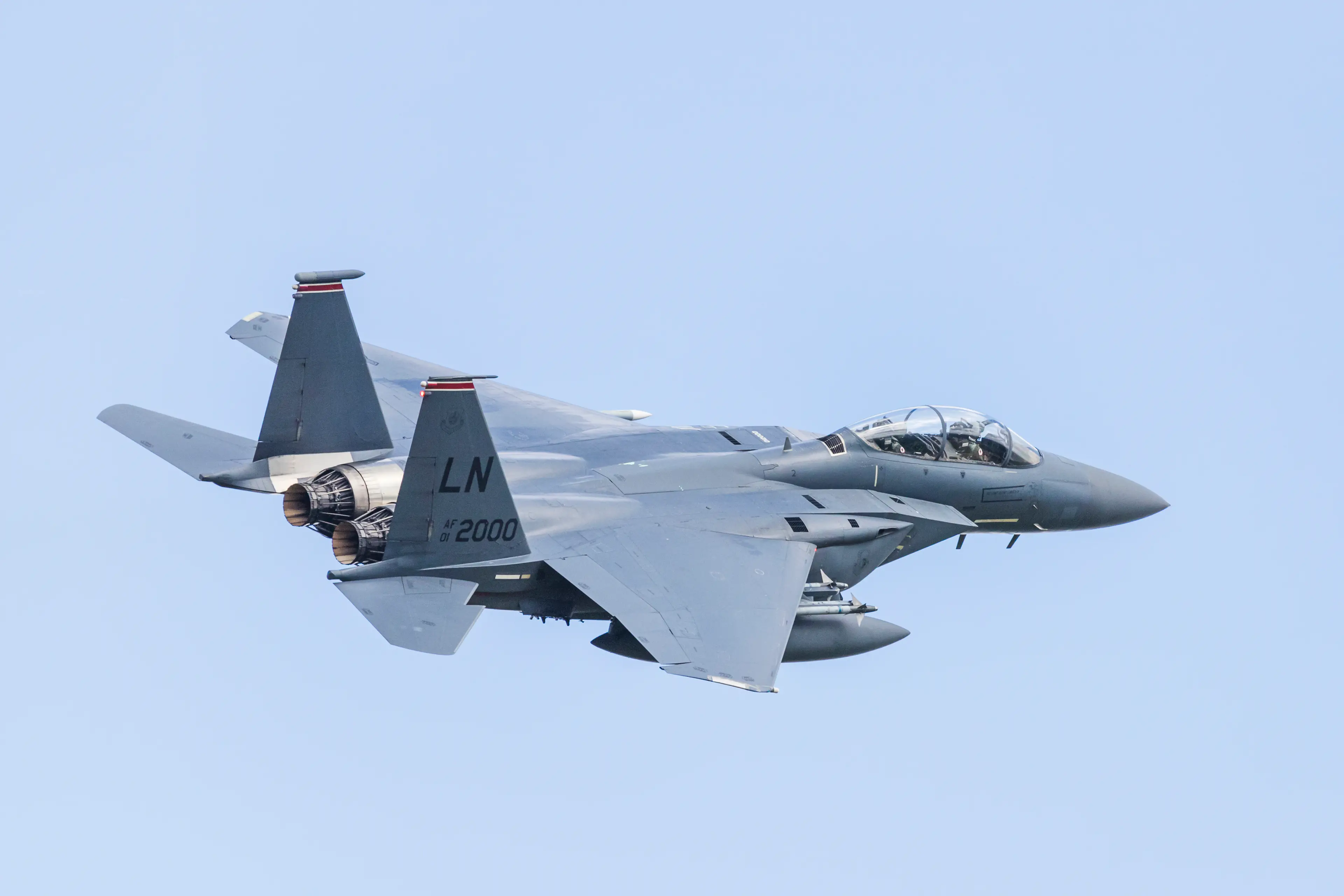 An F-15E fight jet (Jason Wells/Loop Images/Universal Images Group via Getty Images)