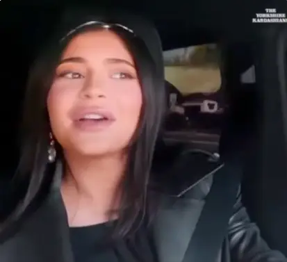 Steff edited footage from Hulu's The Kardashians to make the vid.