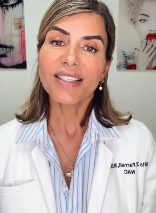 She said it could harm fertility (TikTok/@drbitafarrell)