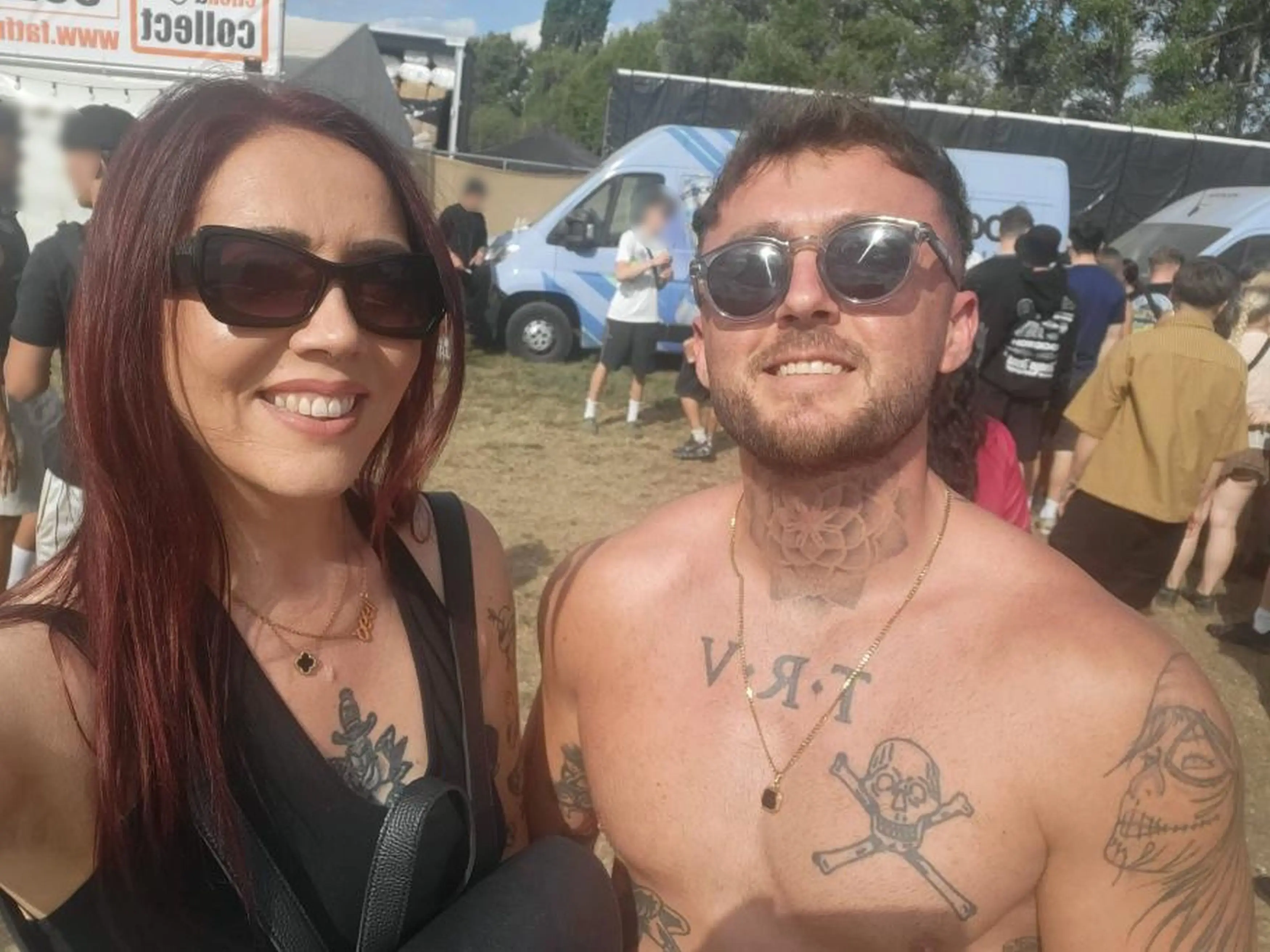 Ben credits his wife with saving his life (Kennedy News and Media)