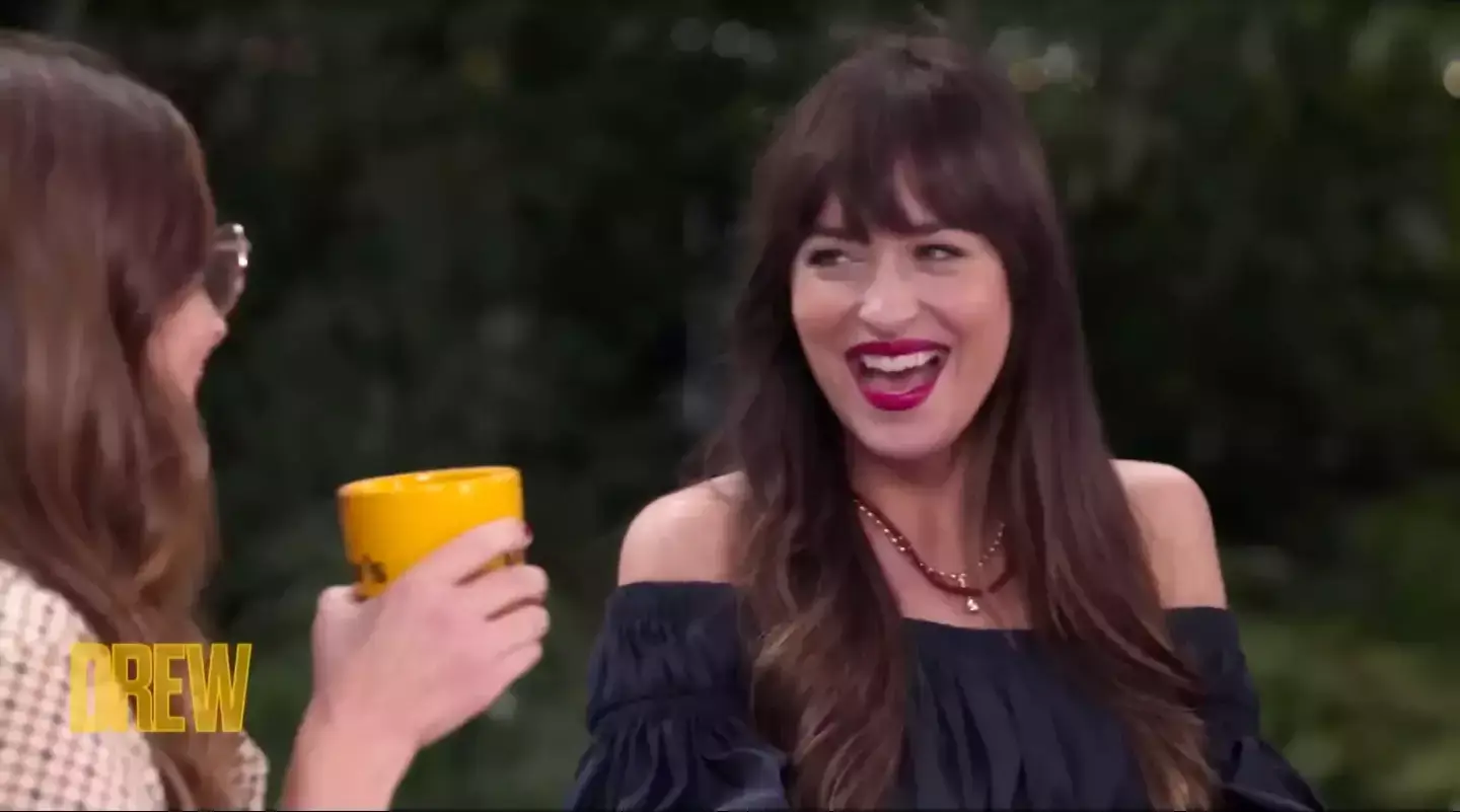 The actor touched on the awkward exchange with Drew Barrymore two years later (CBS)