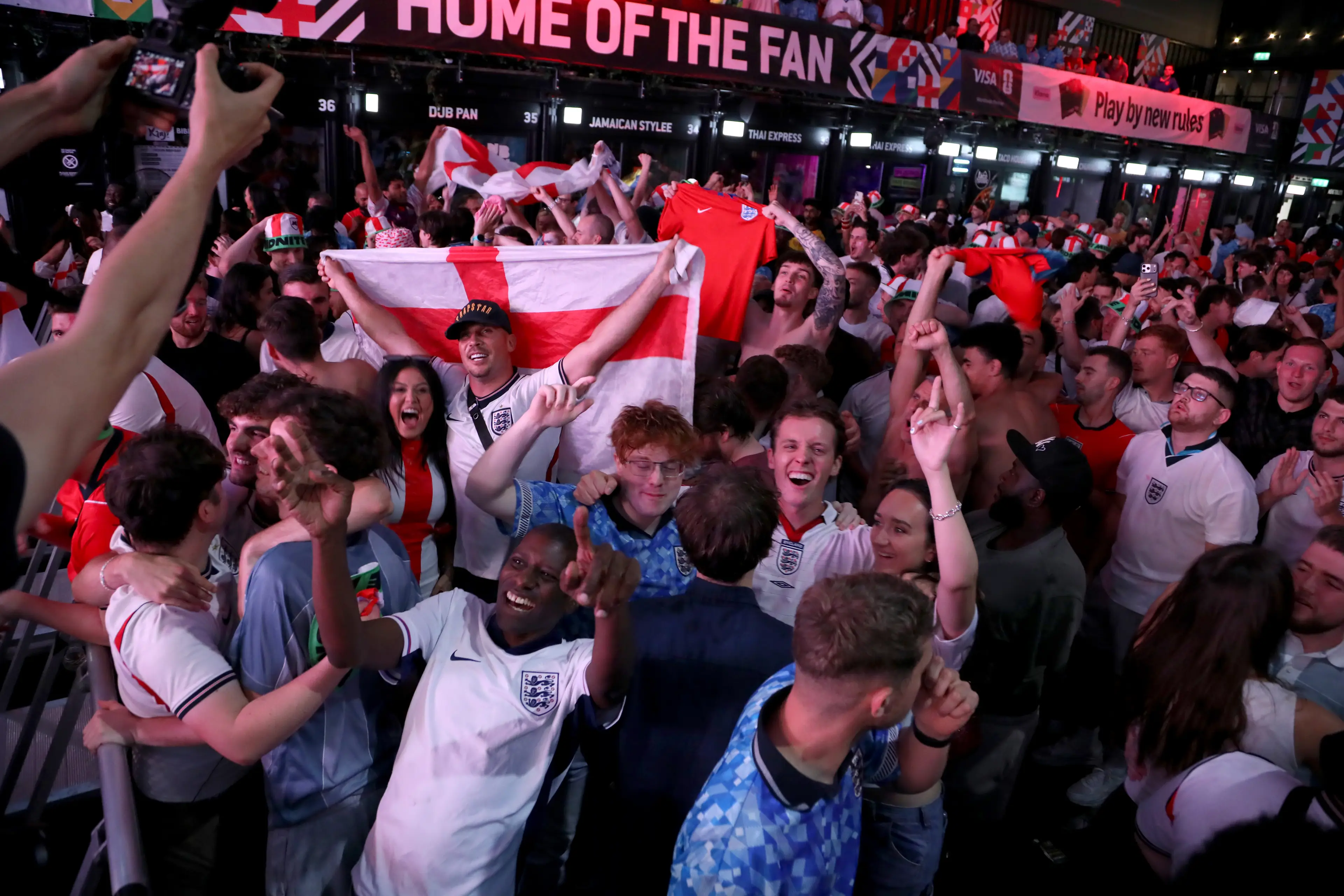 England fans could be getting an extra day off (Alishia Abodunde/Getty Images)