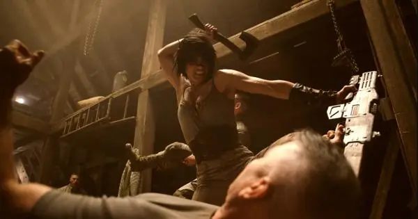 The PG-13 version of the film is still full of violence. (Netflix)