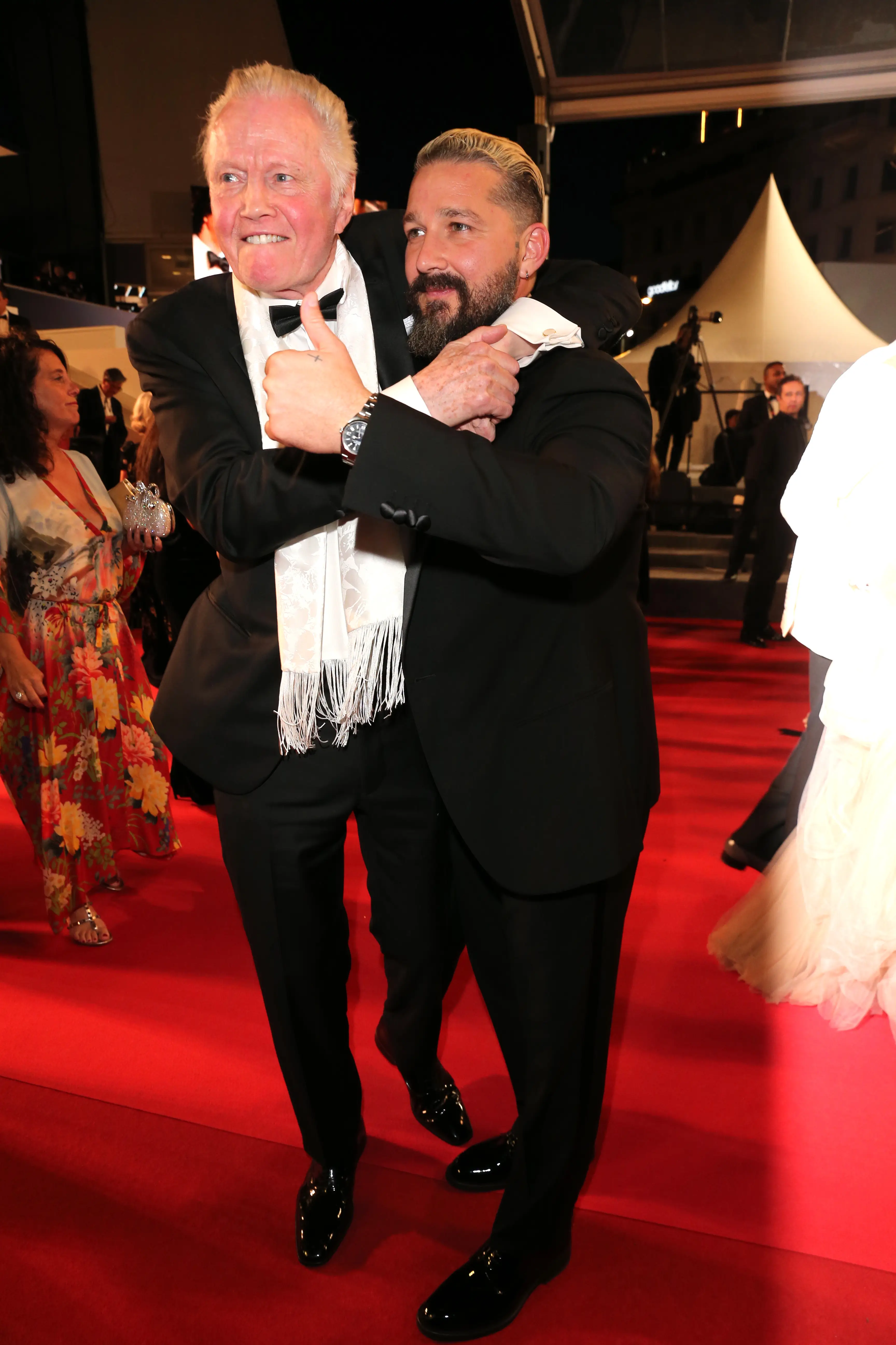 Voight and LaBeouf (Gisela Schober via Getty Images)