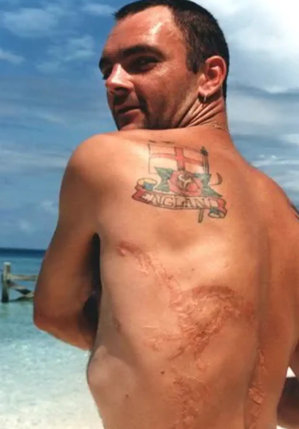 Martin Richardson was swimming in the Red Sea off the coast of Egypt when a mako shark attacked him.