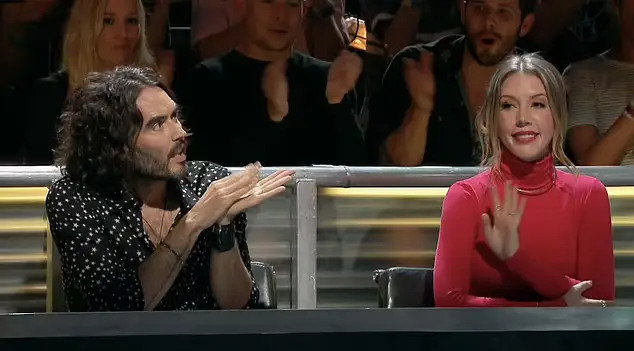 Russell Brand and Katherine Ryan on Roast Battle.
