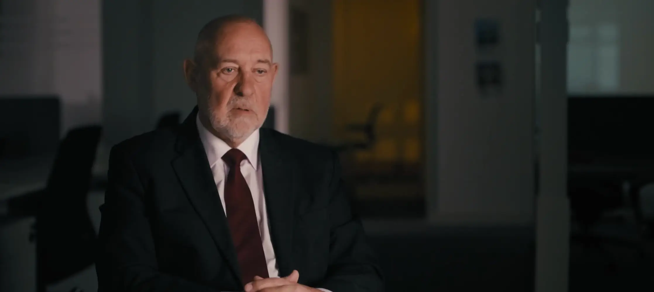 Nick Townsend was one of those who investigated Shannon's disappearance (Prime Video)