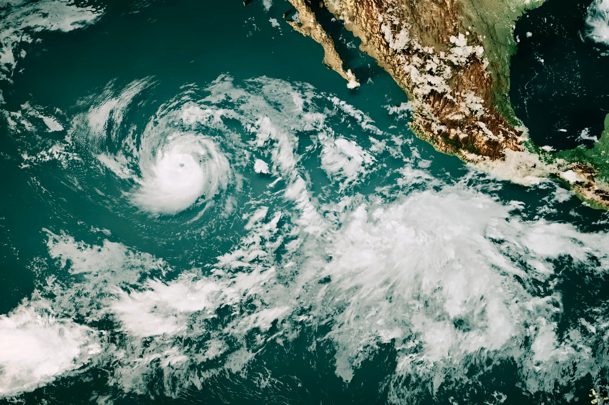 The weather phenomenon could impact food supply (NASA, VIIRS)
