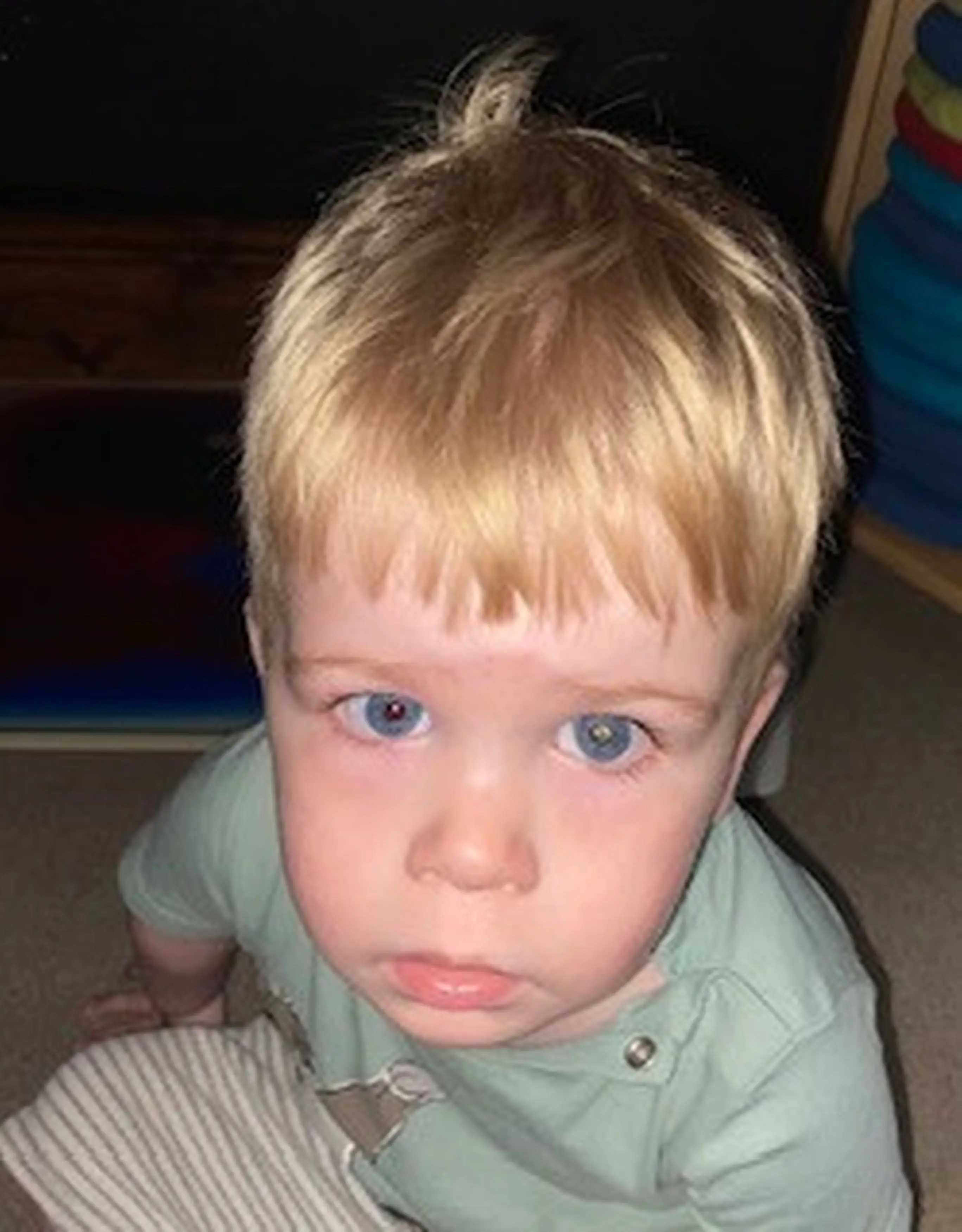 The nursery photo may have saved his life (Kennedy News & Media)