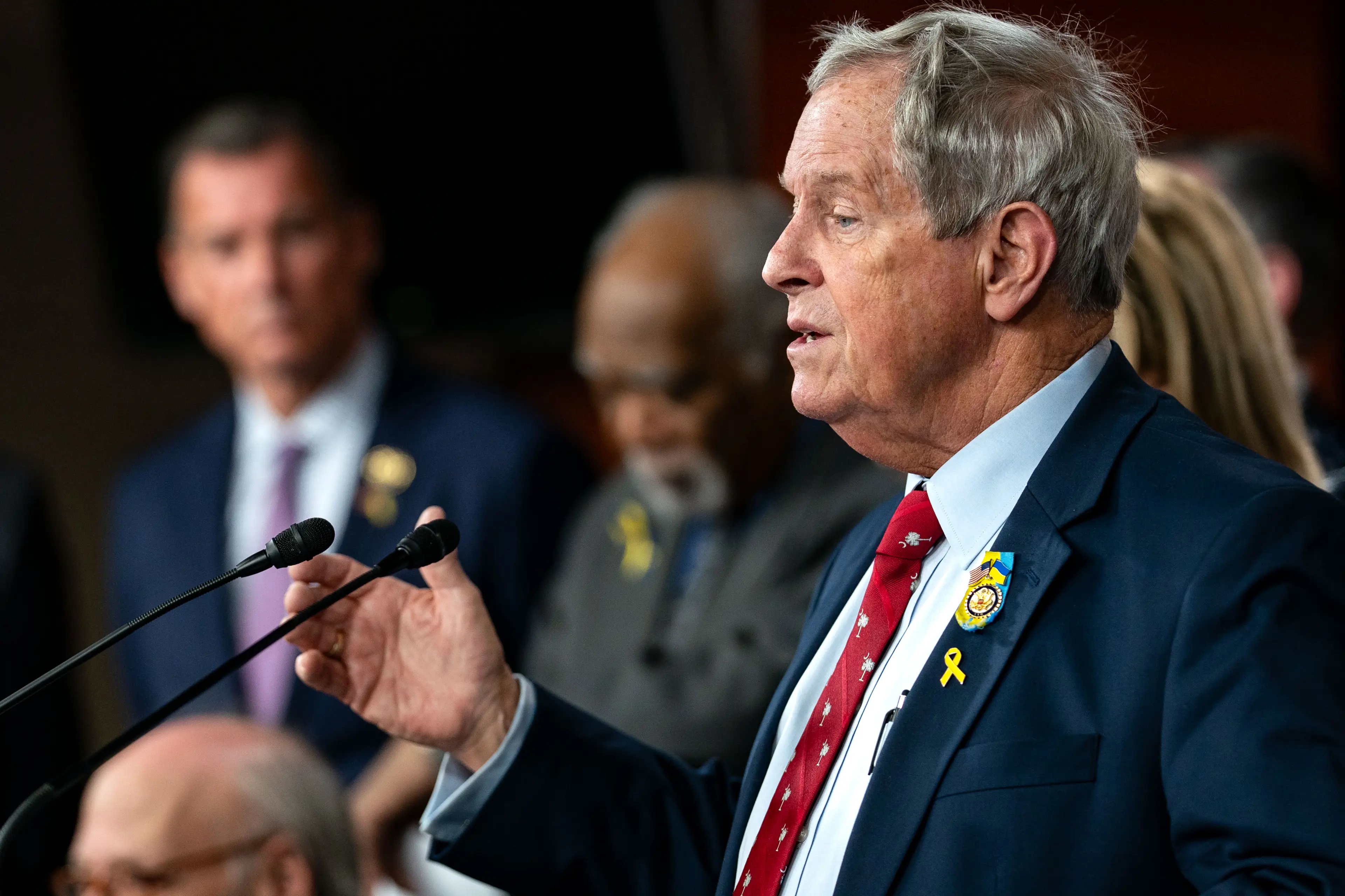 Republican politician Joe Wilson called it a 'declaration of war', but it hasn't quite reached that level yet (Kent Nishimura/Getty Images)