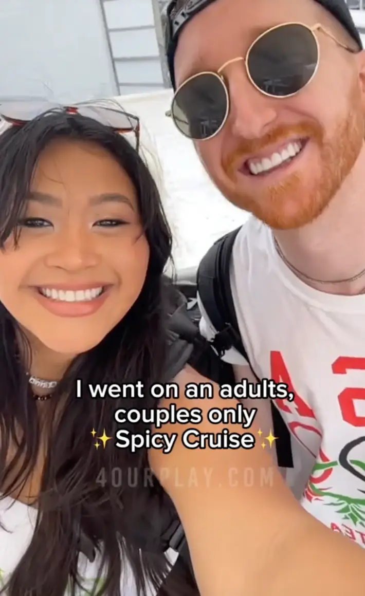 Bella and Jase regularly travel on spicy cruises (TikTok@4ourplay.com)