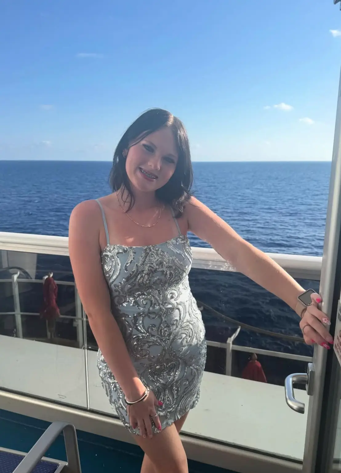 The family of Anna Kepner say they recognised the cabin number when a medical alert was announced (Instagram/anna.kepner16)