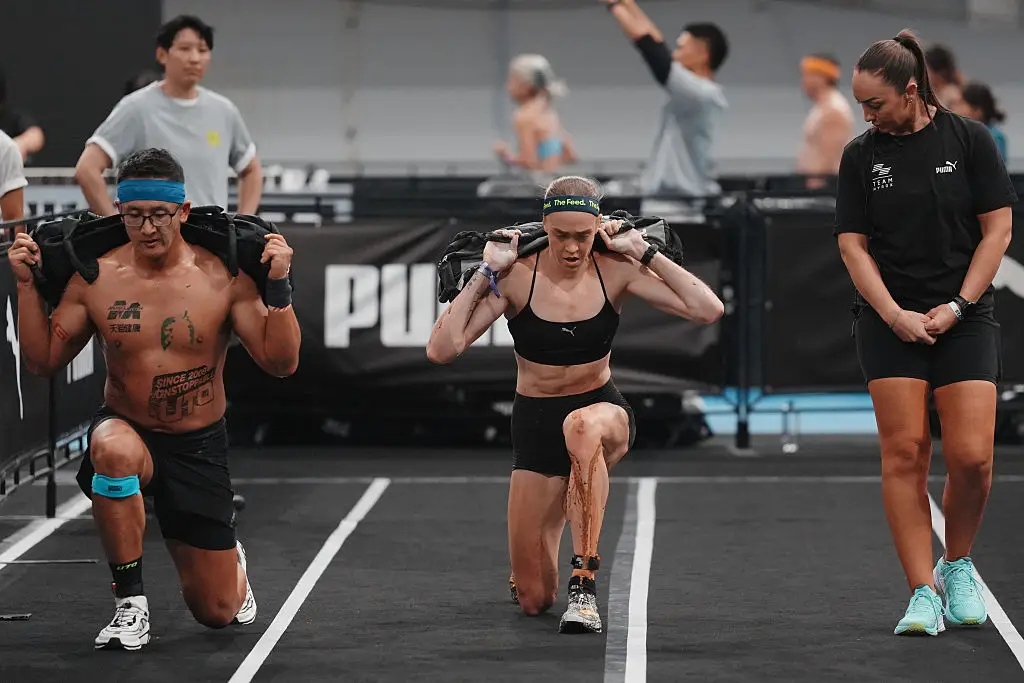 She continued to compete following the incontinence. (Fred Lee/Getty Images)