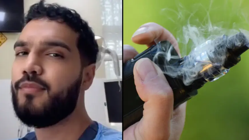 Dentist Explains How They Know If You Vape