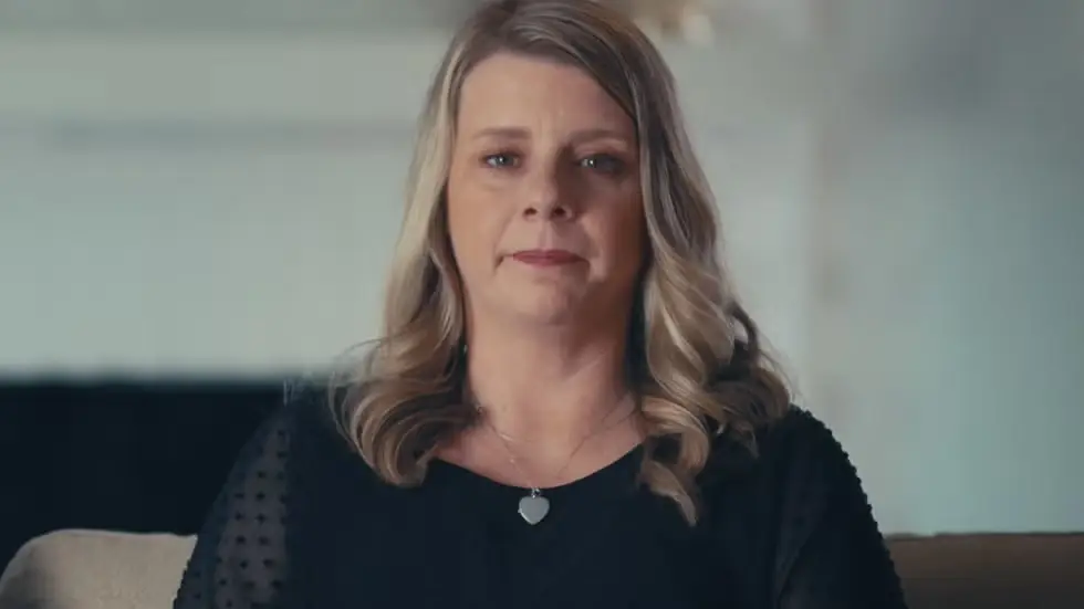 Gabby Petito's mother, Nichole Schmidt, said she felt the deepfake voice was 'weird' (Netflix)