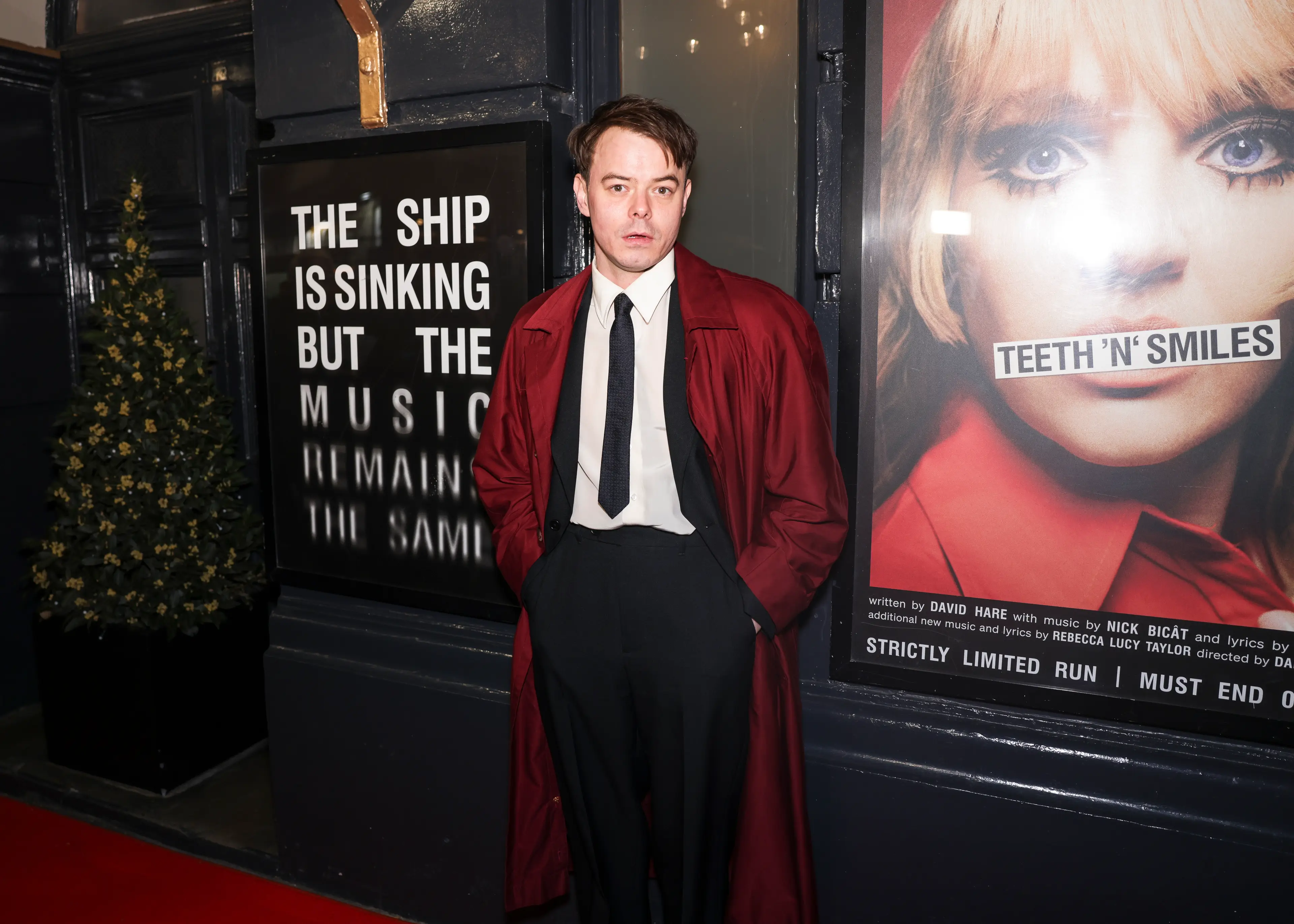The actor has been busy filming the 12 episodes in Birmingham (Simon Ackerman/Getty Images)