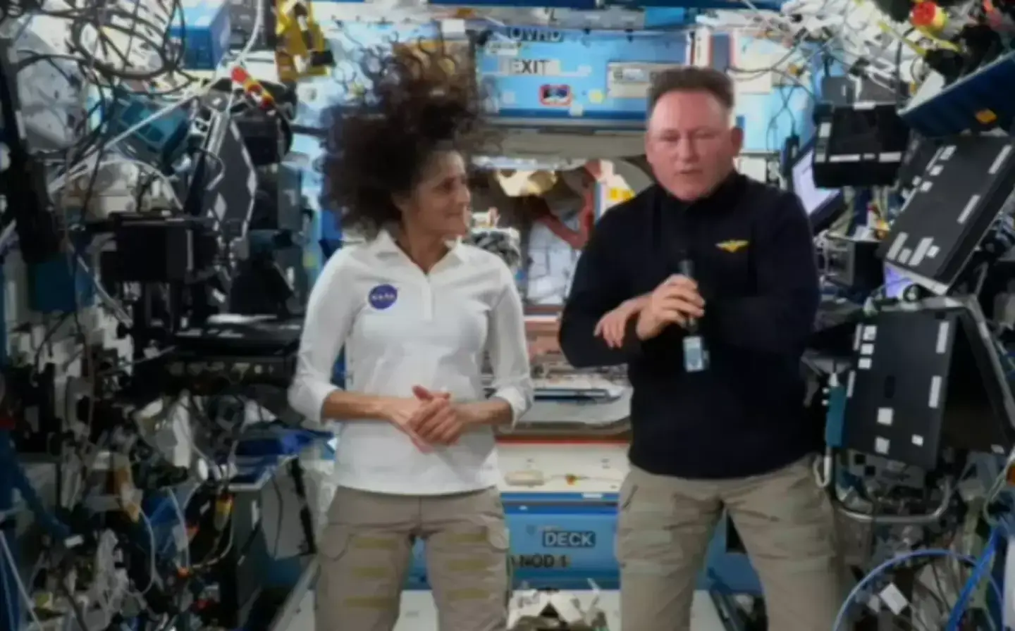 The astronauts won't be having the fanciest of meals up there (NASA)