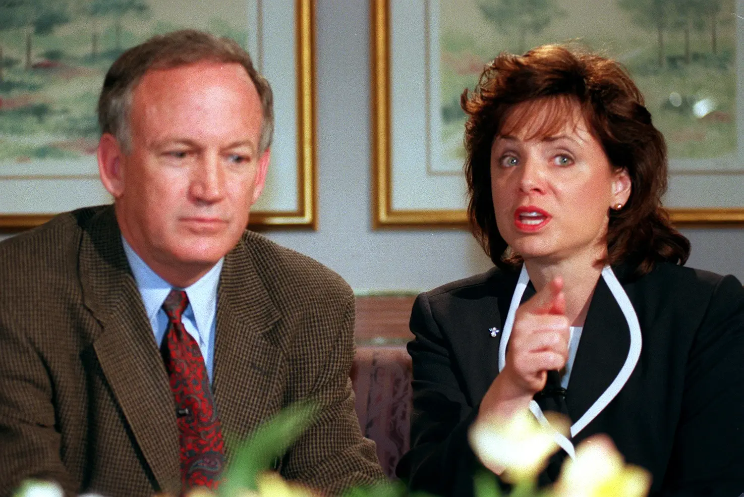 Melissa McCarthy is set to play Patsy Ramsay - pictured here with husband John in 1997 (Helen H. Richardson/ The Denver Post)