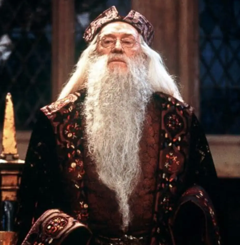 Richard Harris as Albus Dumbledore (Warner Bros)